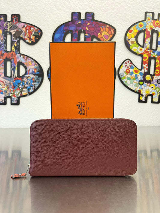 Hermès Geldbörse Silk'in Epsom