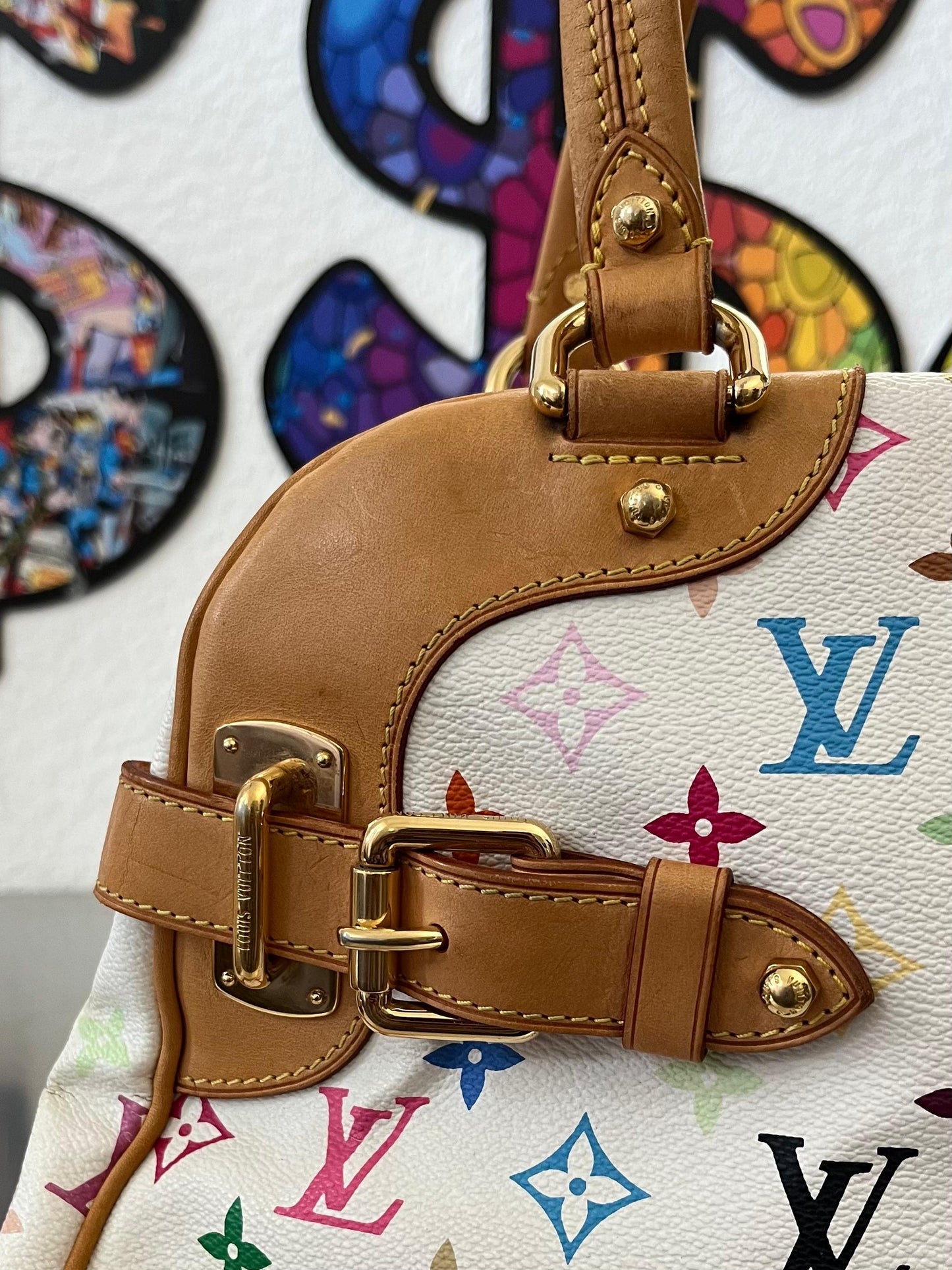 Louis Vuitton Claudia Multicolor x Takashi Murakami