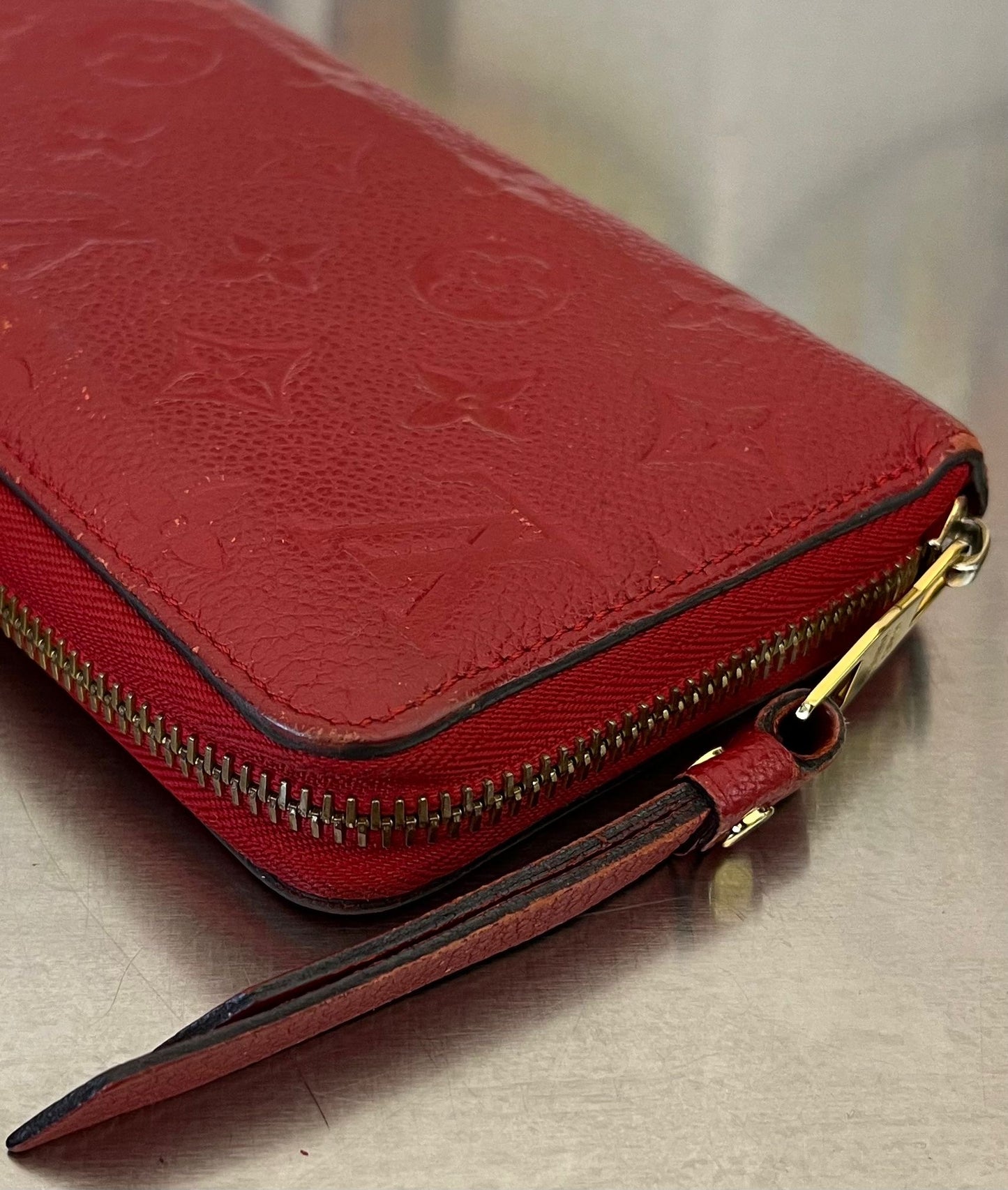 Louis Vuitton Zippy Monogram Empreinte Leder