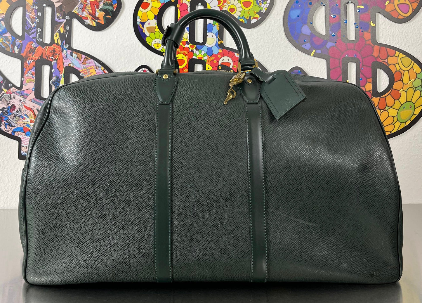 Louis Vuitton Kendall GM Taiga Leder