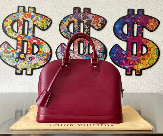 Louis Vuitton Alma PM Epi Fuchsia