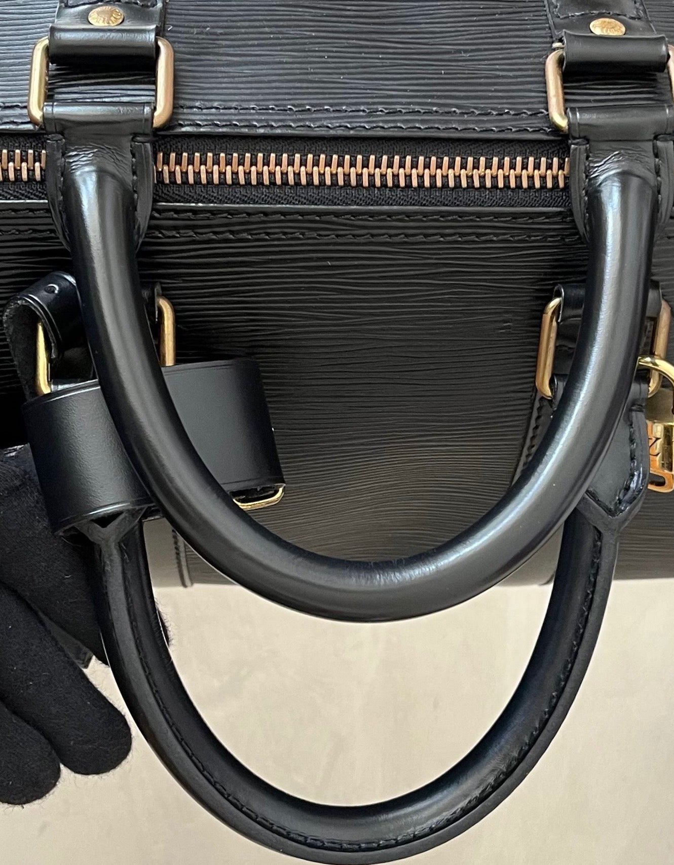 Louis Vuitton Keepall 45 Epi Leder