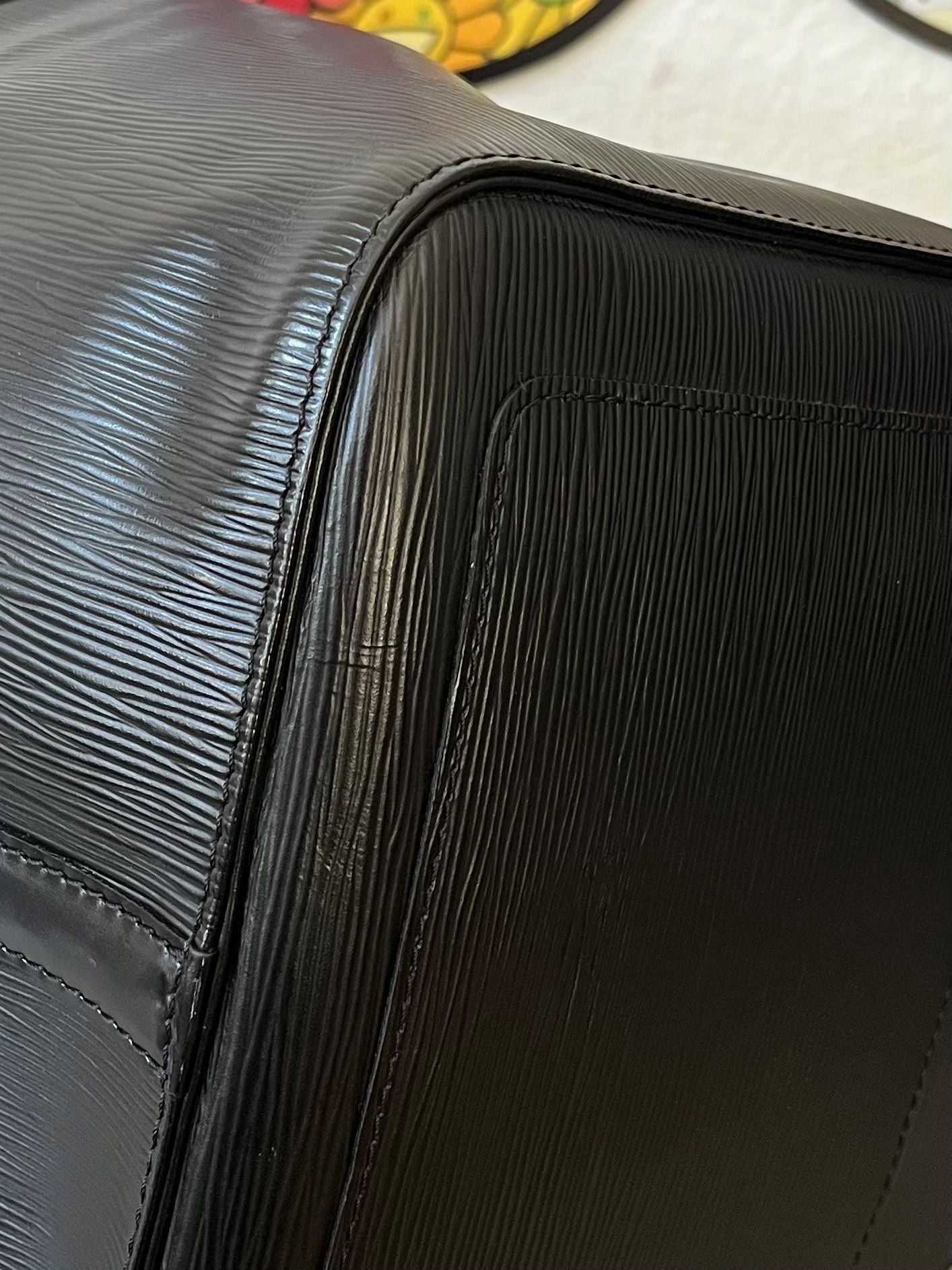 Louis Vuitton Keepall 55 Epi Leder