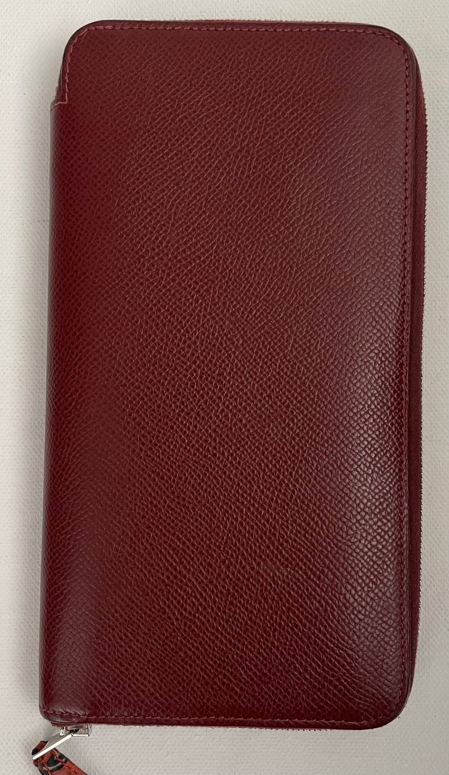 Hermès Geldbörse Silk'in Epsom Rouge H