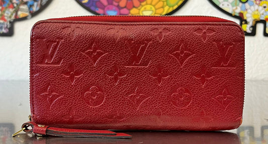 Louis Vuitton Zippy Monogram Empreinte Leder