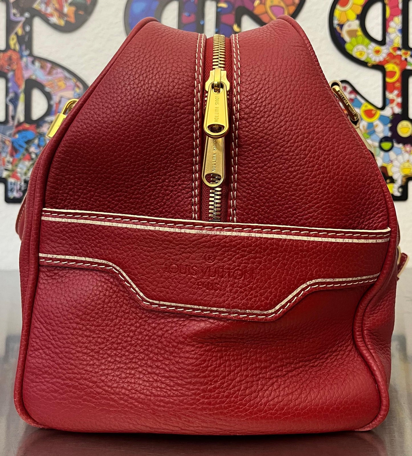Louis Vuitton Carryall Limited Edition Tobago Leder