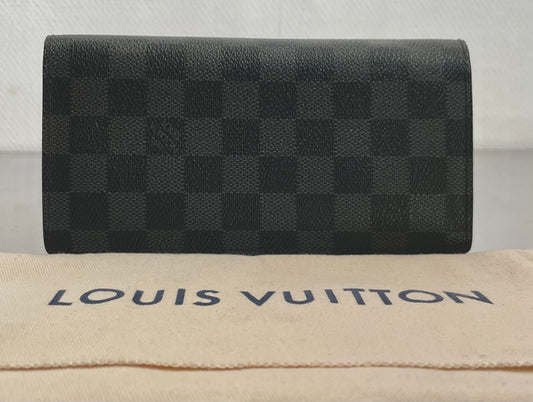 Louis Vuitton Brazza mit Münzfach Damier