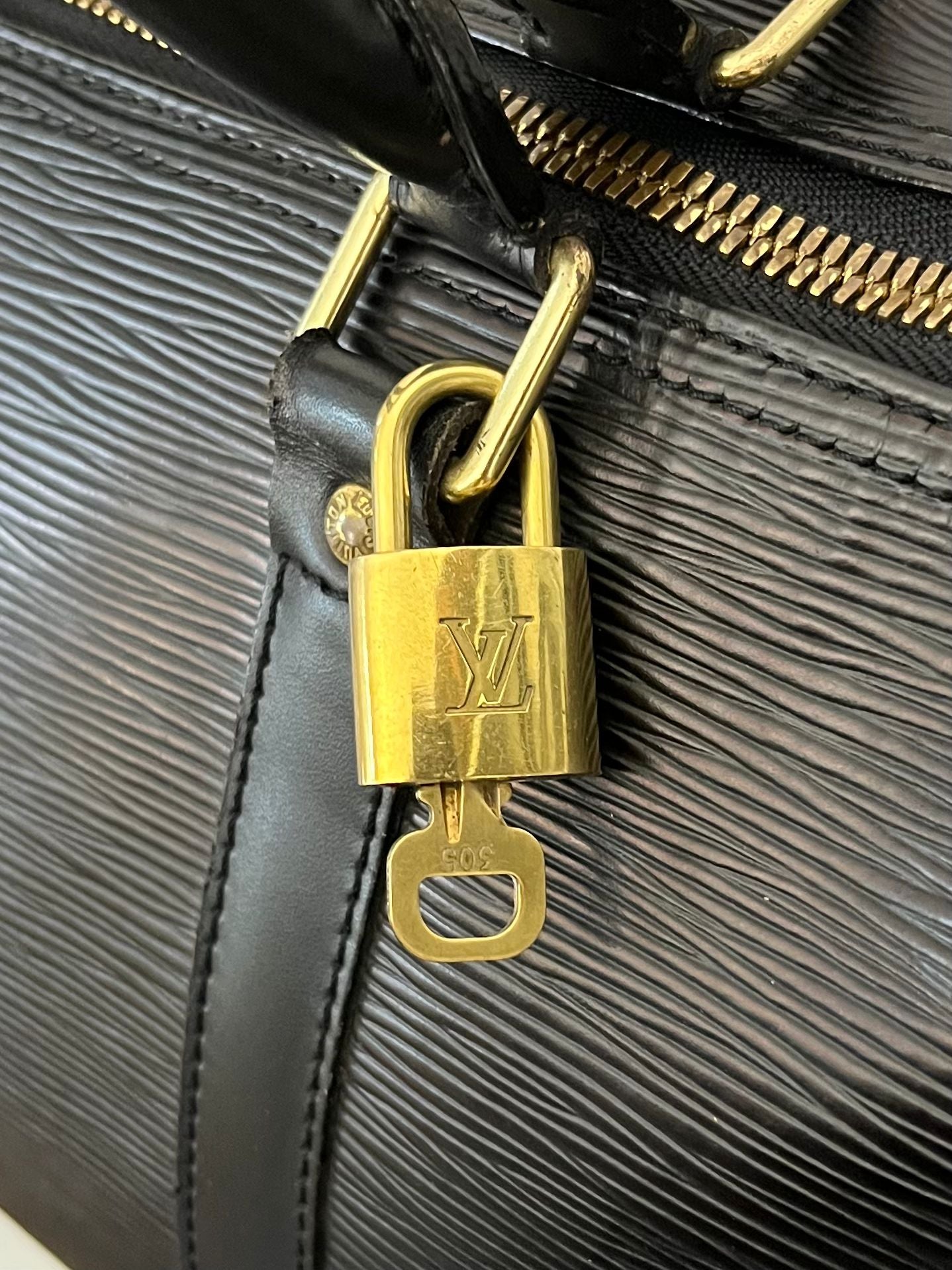 Louis Vuitton Keepall 50 Epi Leder