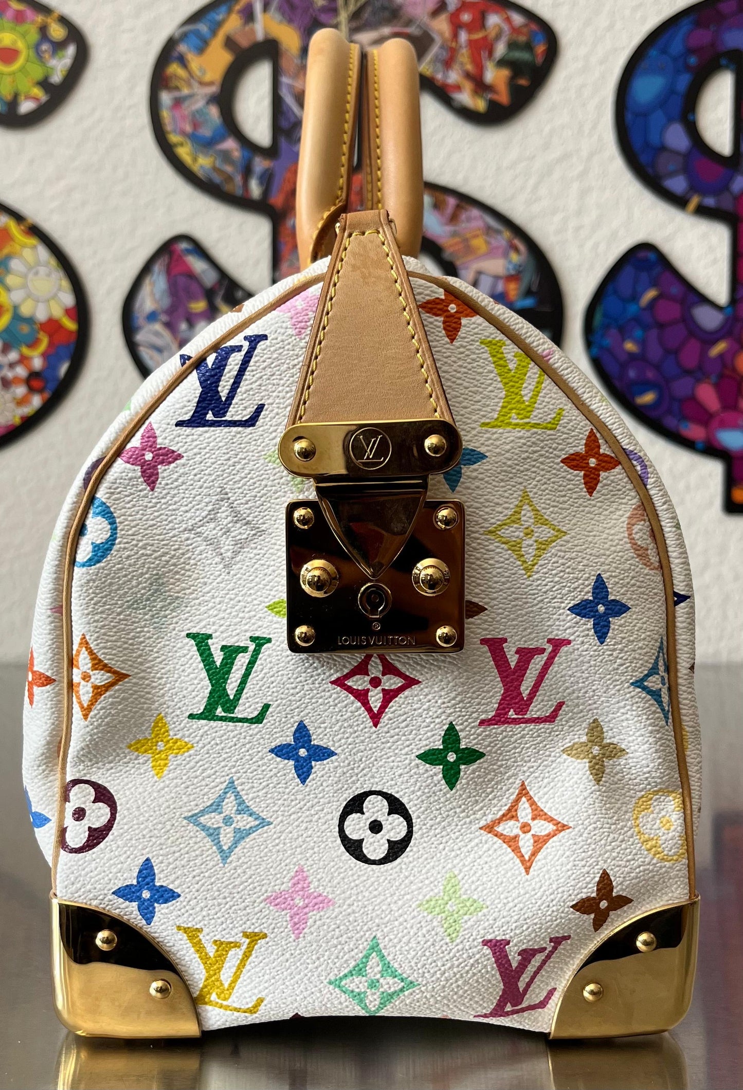 Louis Vuitton Speedy 30 Multicolor x Takashi Murakami