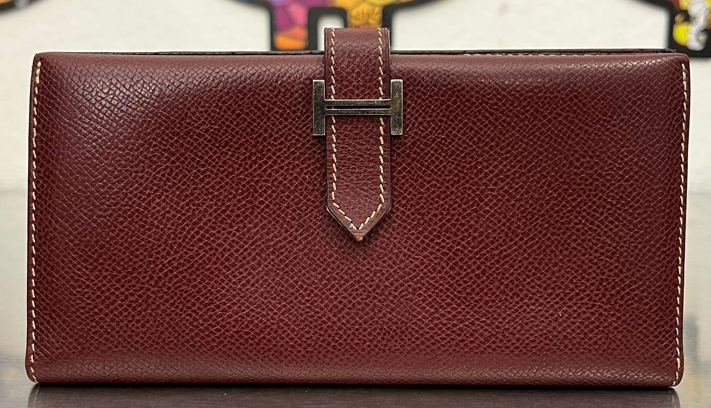 Hermès Geldbörse Béarn Courchevel