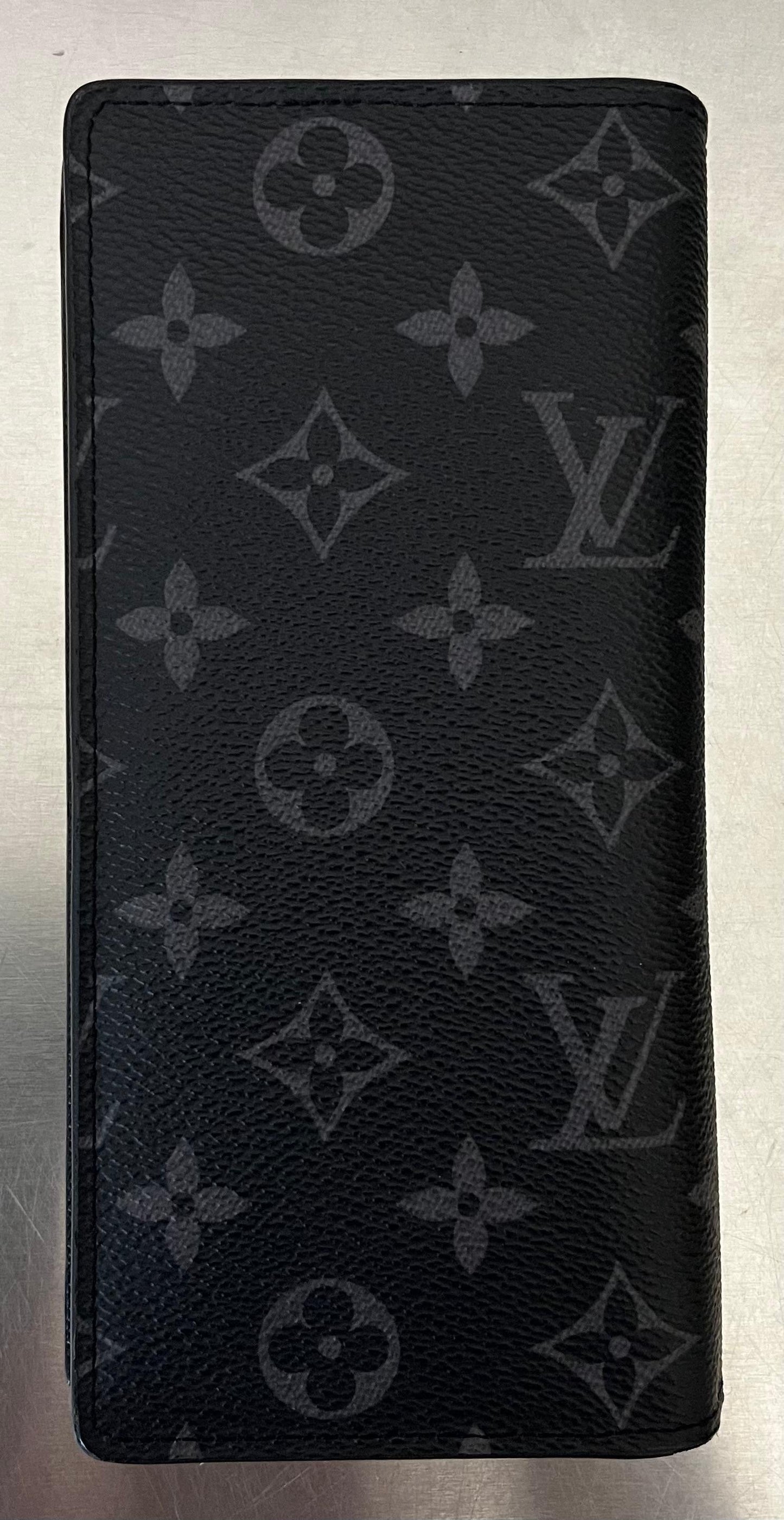 Louis Vuitton Brazza Monogram Eclipse