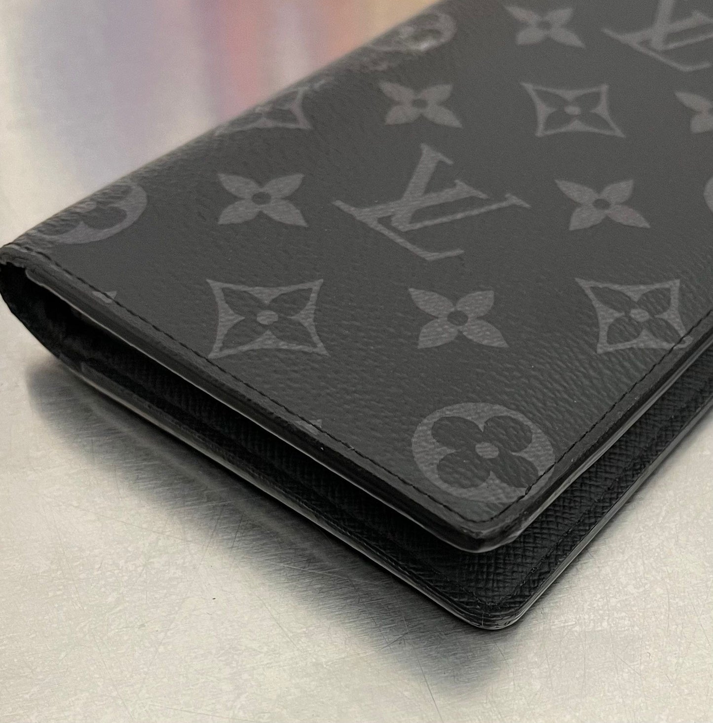 Louis Vuitton Brazza Monogram Eclipse