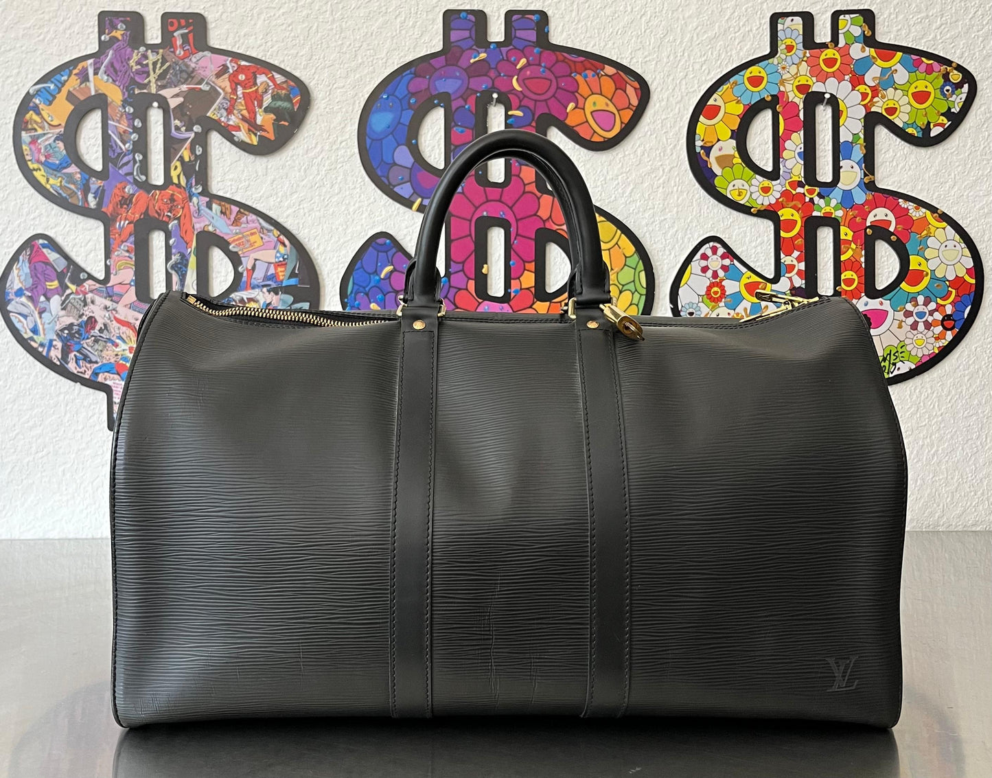 Louis Vuitton Keepall 45 Epi Leder