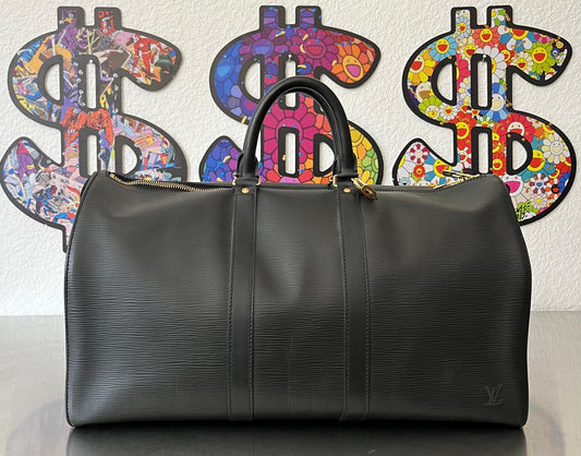 Louis Vuitton Keepall 45 Epi Leder