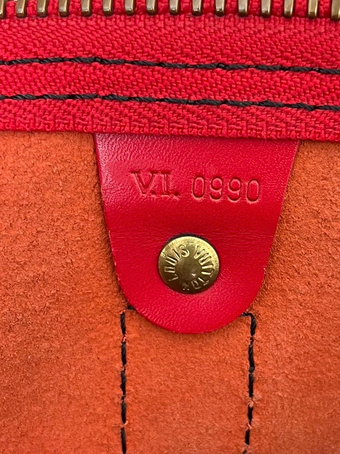 Louis Vuitton Keepall 60 Epi Leder