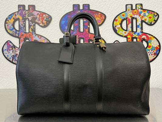 Louis Vuitton Keepall 45 Epi Leder