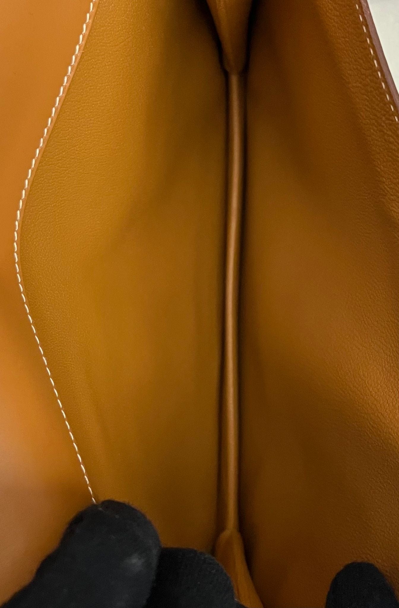 Hermès Jet Clutch Natural