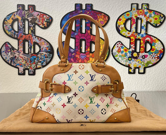 Louis Vuitton Claudia Multicolor x Takashi Murakami