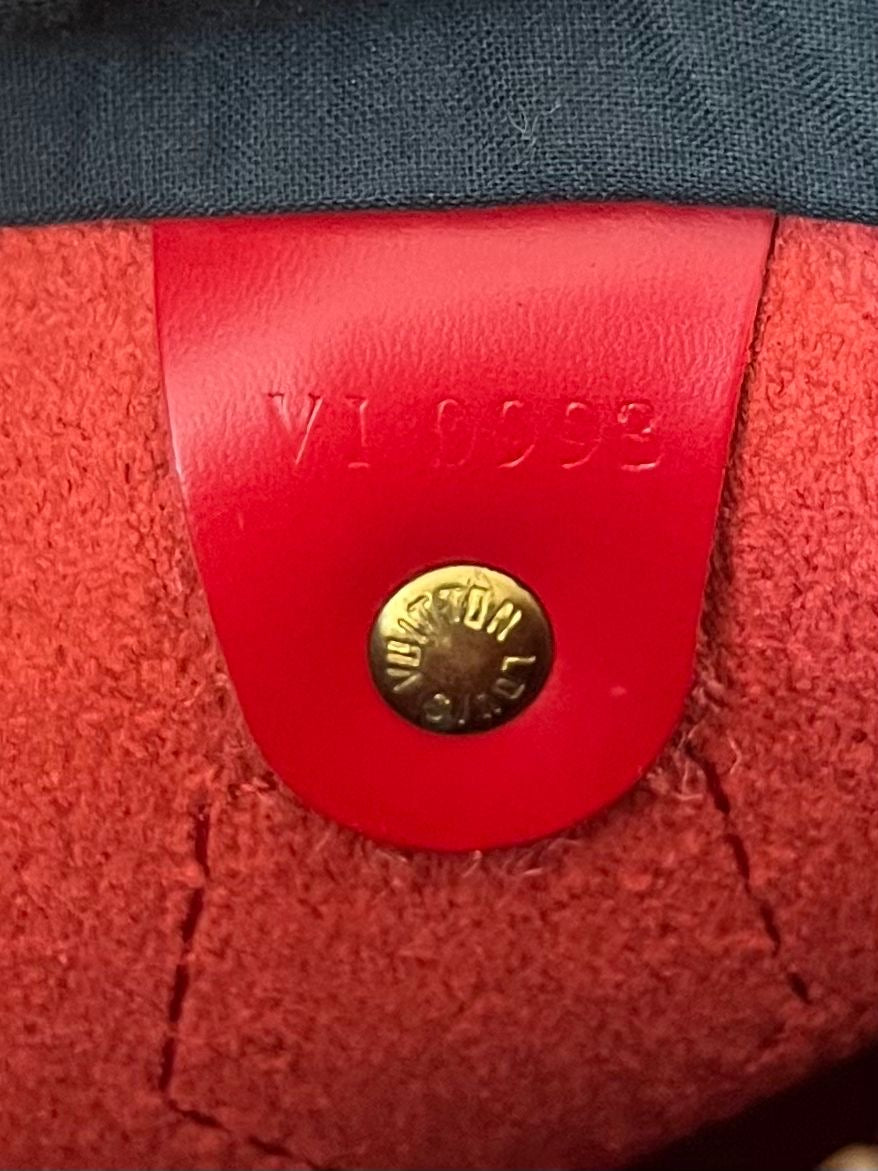 Louis Vuitton Speedy 25 Epi Leder