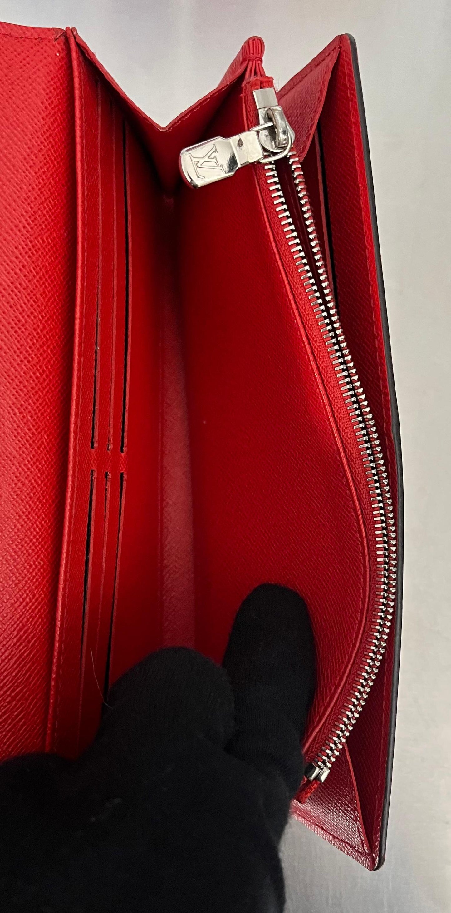 Louis Vuitton Sarah Geldbörse Epi