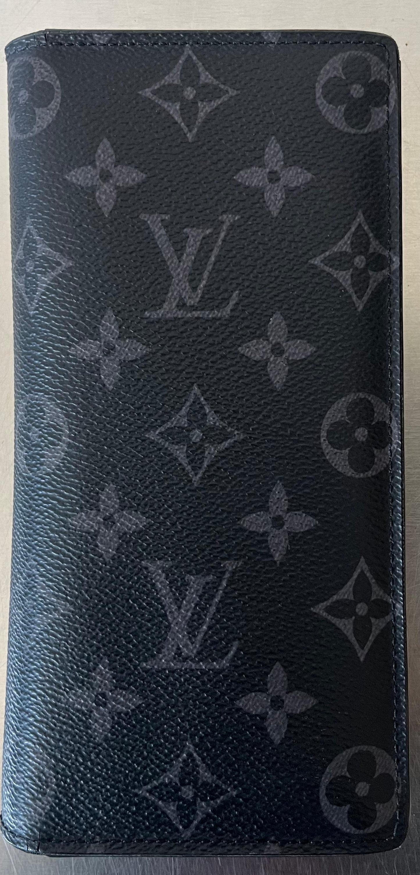 Louis Vuitton Brazza Monogram Eclipse