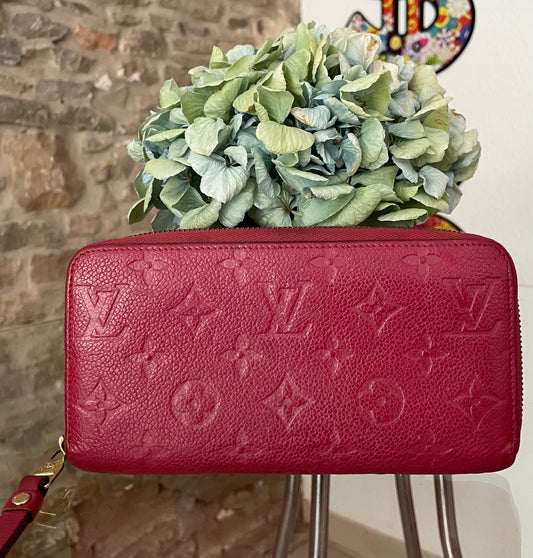 Louis Vuitton Zippy Monogram Empreinte Leder