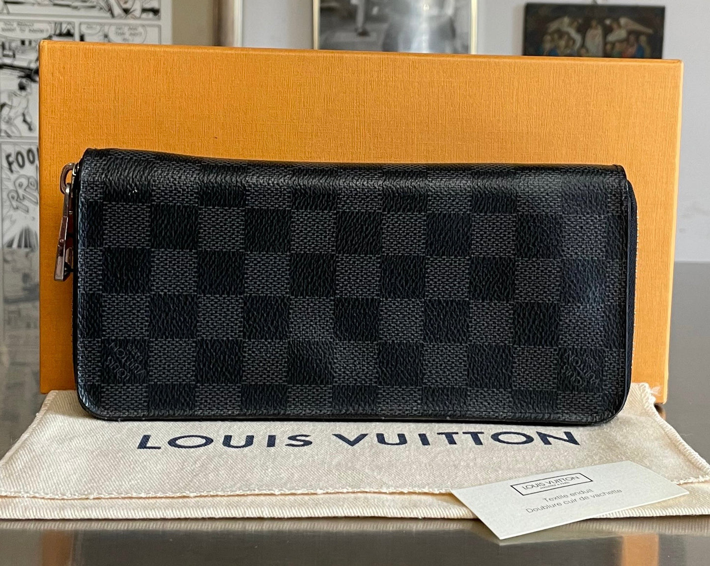 Louis Vuitton Zippy Vertical Geldbörse