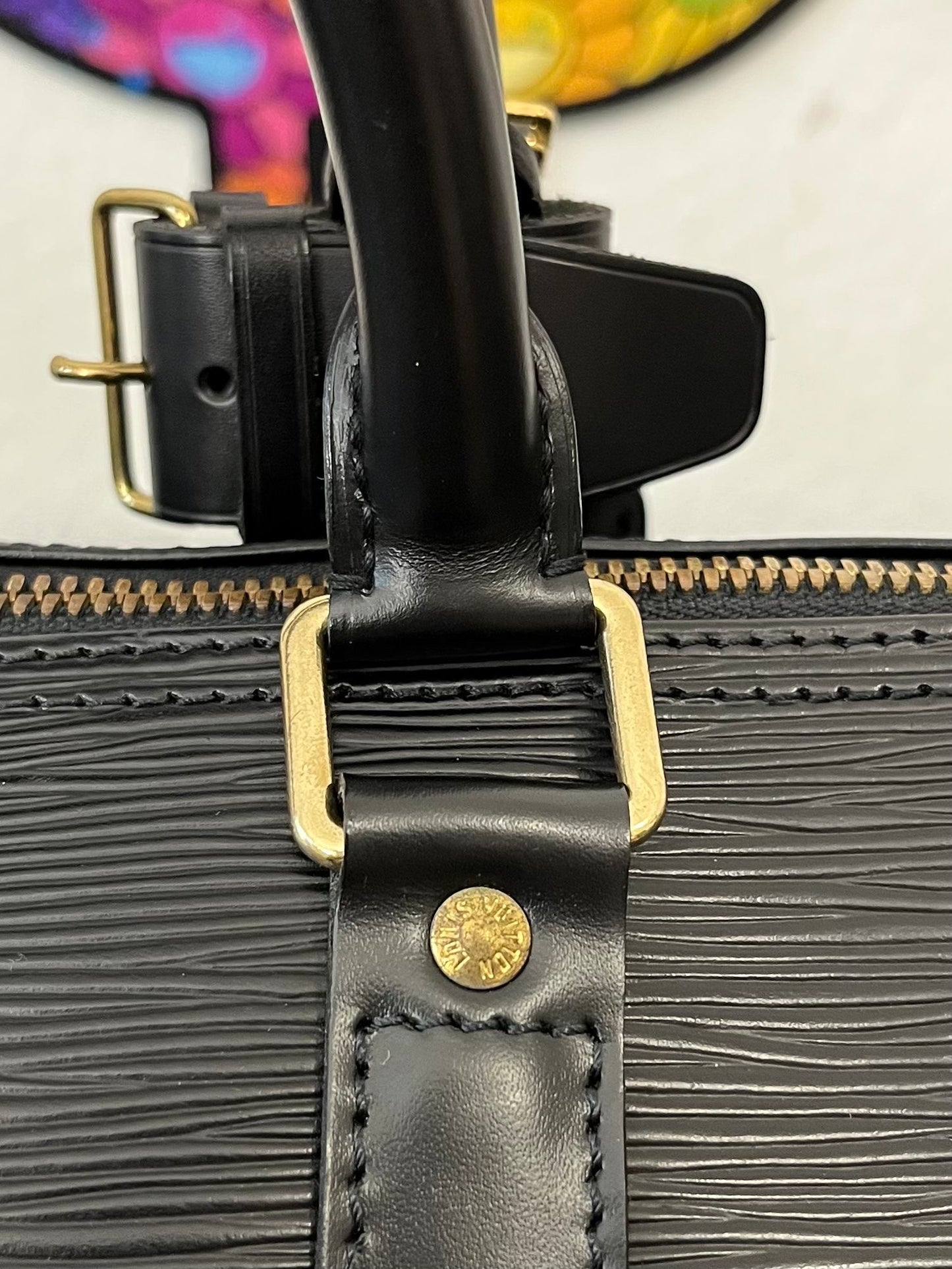 Louis Vuitton Keepall 45 Epi Leder