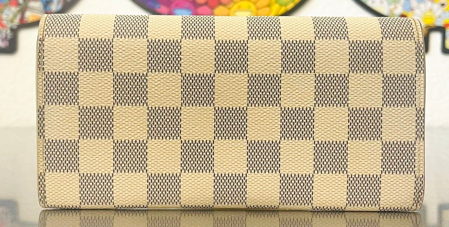 Louis Vuitton Emilie Damier Azur