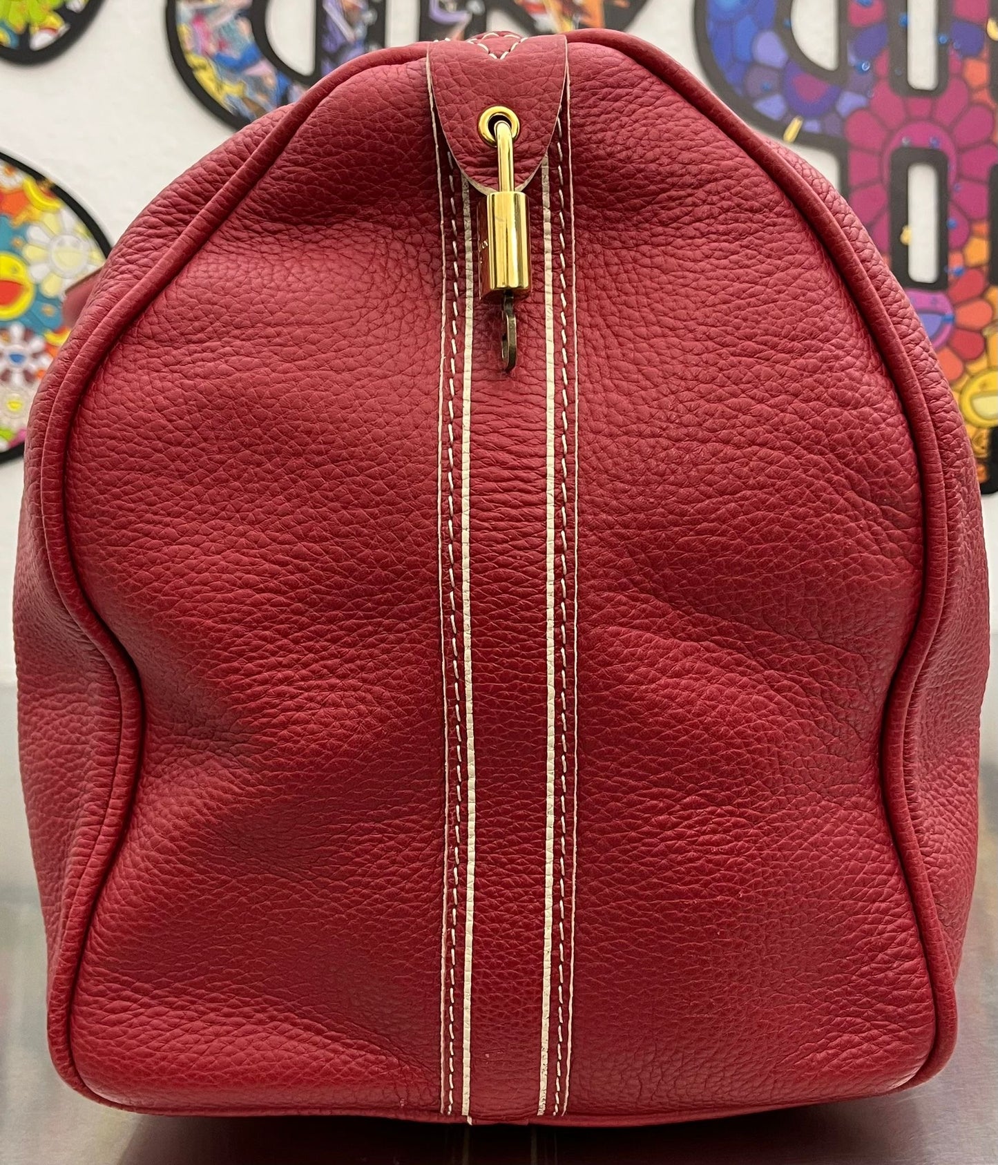 Louis Vuitton Keepall 50 Tobago Leder