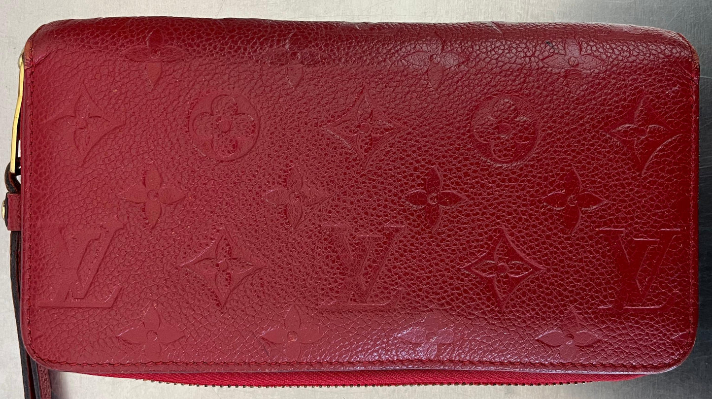 Louis Vuitton Zippy Monogram Empreinte Leder