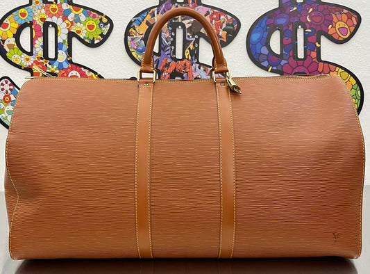 Louis Vuitton Keepall 55 Epi Leder