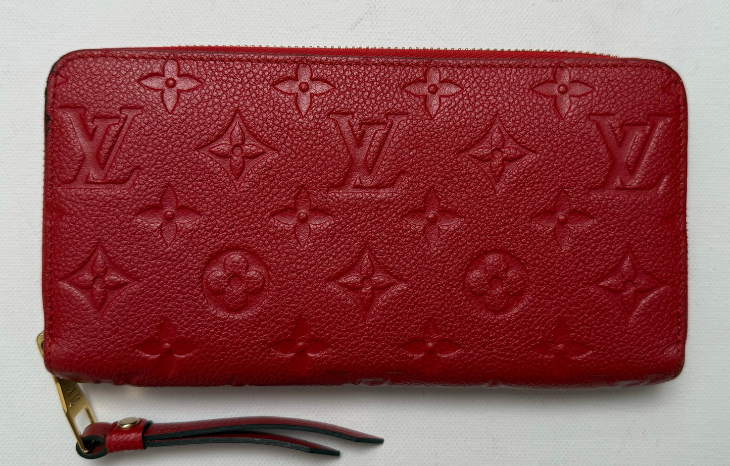 Louis Vuitton Zippy Monogram Empreinte Leder