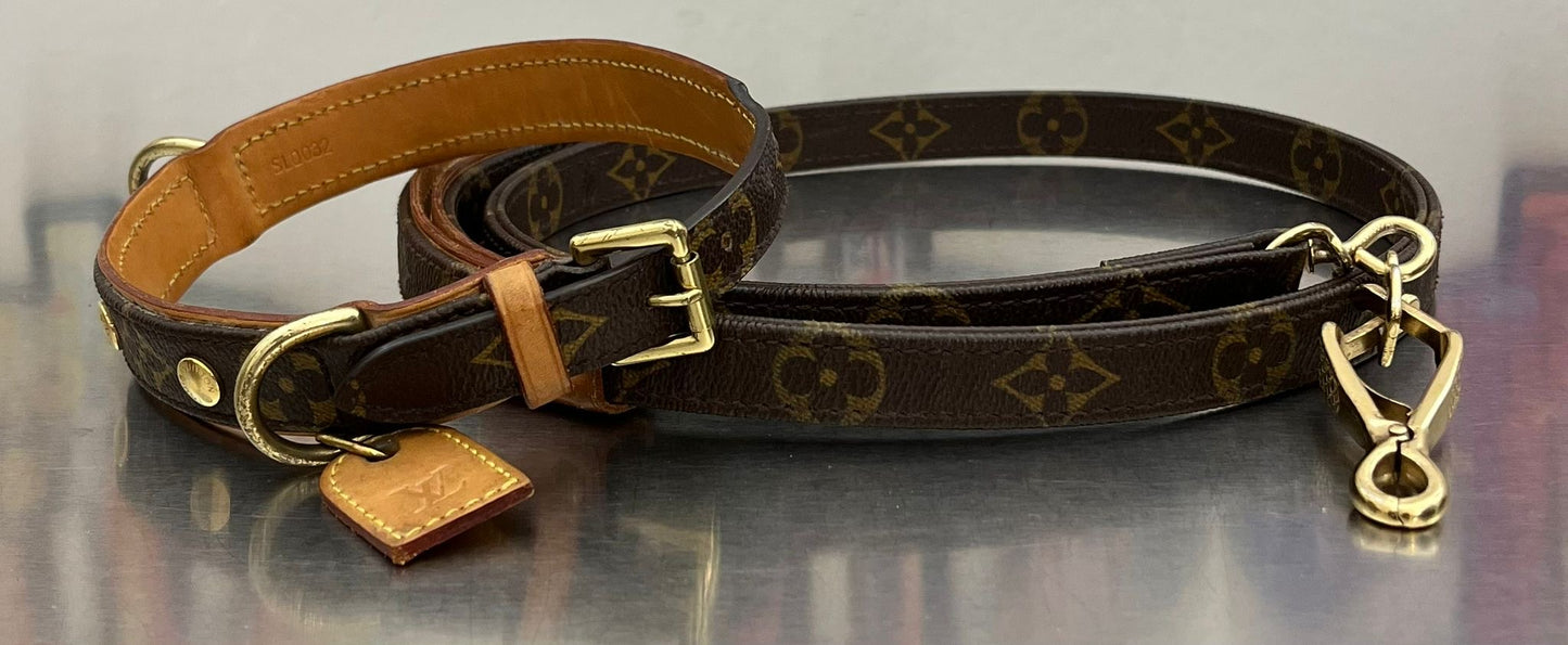 Louis Vuitton Baxter PM Leine mit Halsband