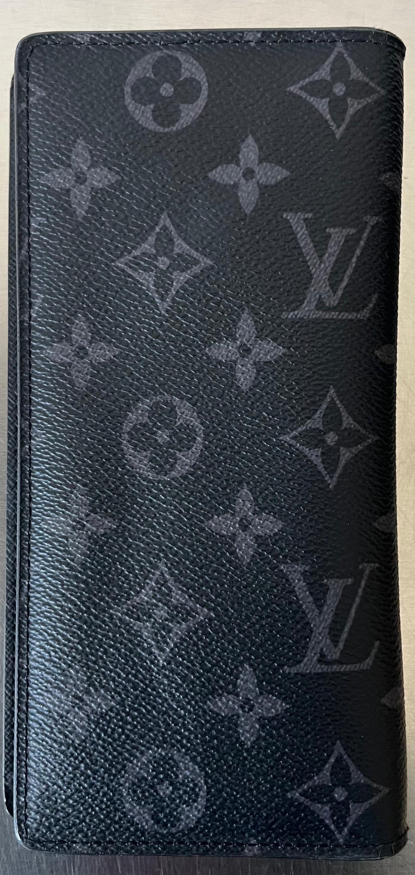 Louis Vuitton Brazza Monogram Eclipse
