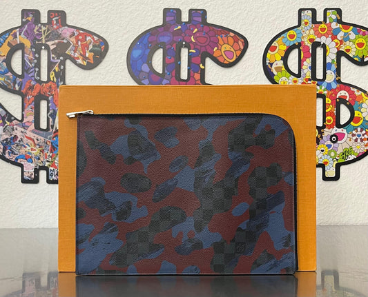 Louis Vuitton Pochette Jules GM Camouflage