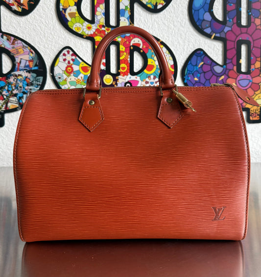 Louis Vuitton Speedy 30 Epi Leder