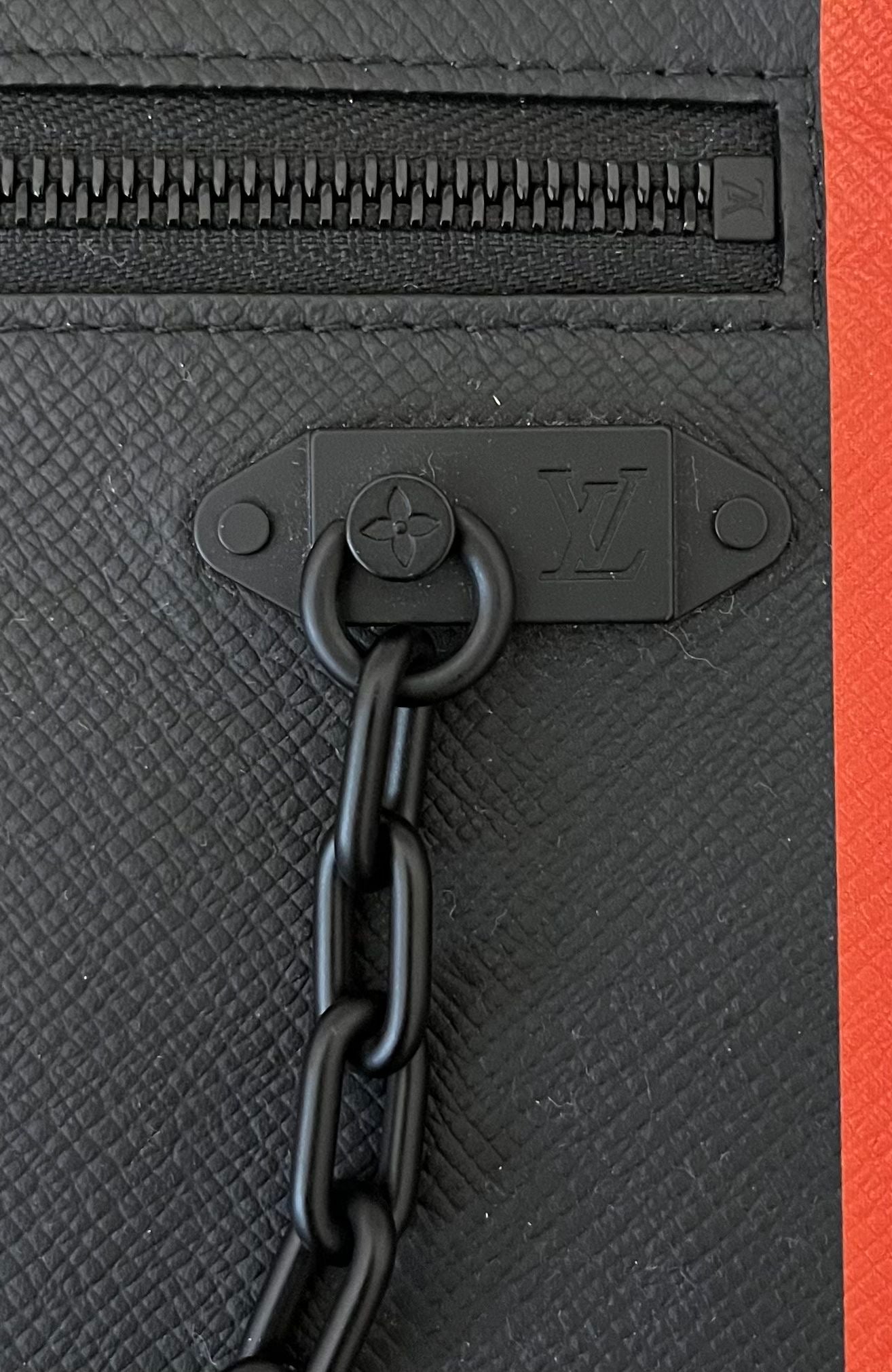 Louis Vuitton A4 Taiga Rainbow Pochette
