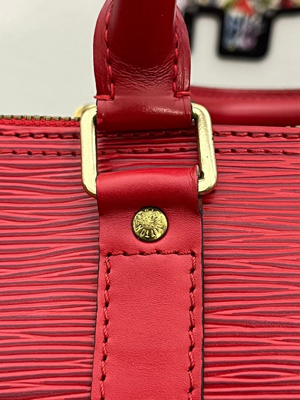 Louis Vuitton Keepall 45 Epi Leder