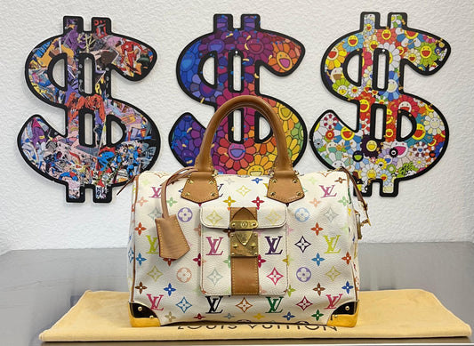 Louis Vuitton Speedy 30 Multicolor x Takashi Murakami