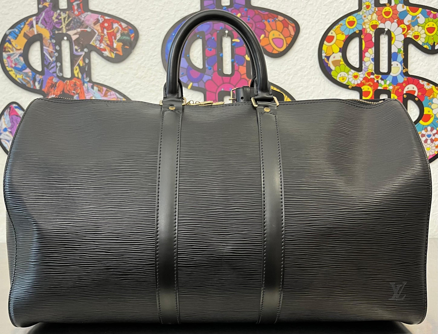Louis Vuitton Keepall 45 Epi Leder