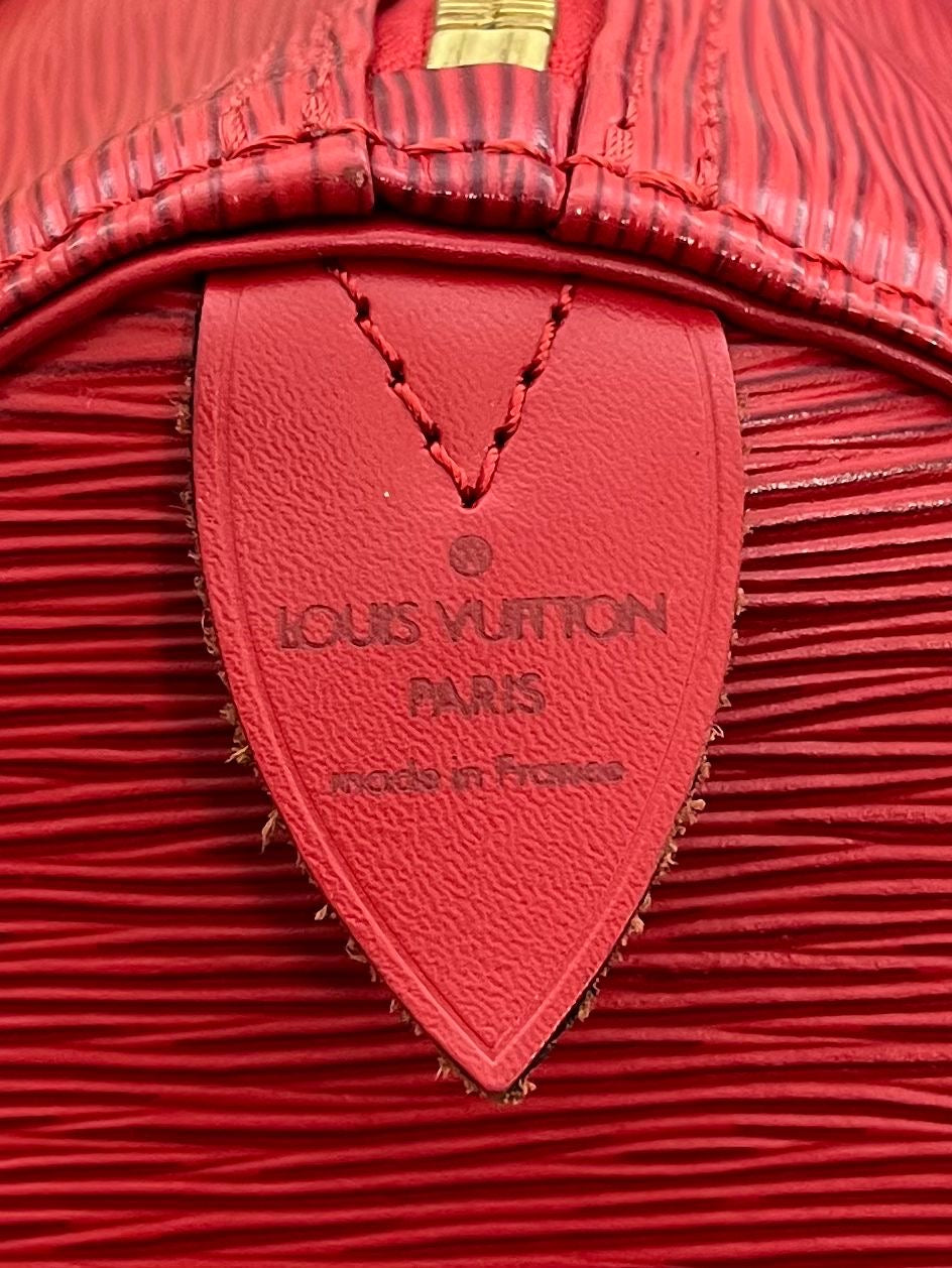 Louis Vuitton Keepall 45 Epi Leder