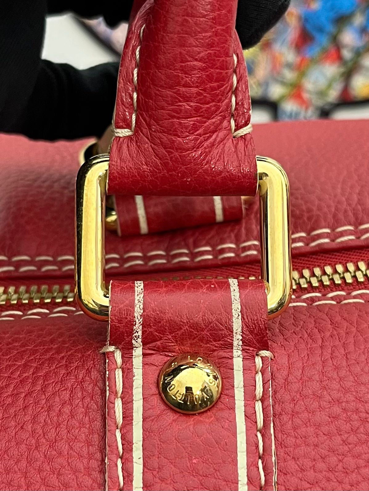 Louis Vuitton Keepall 50 Tobago Leder