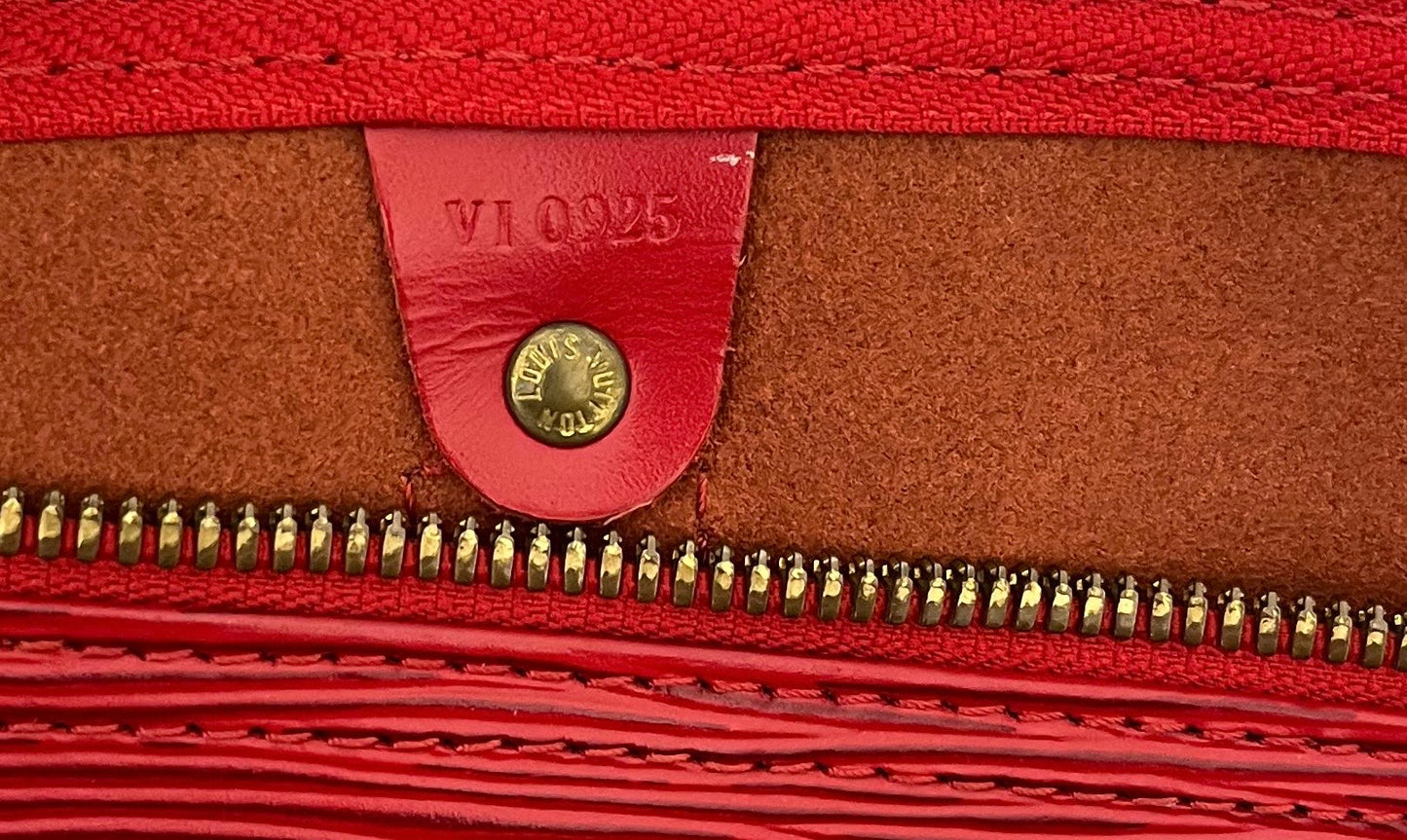Louis Vuitton Keepall 45 Epi Leder