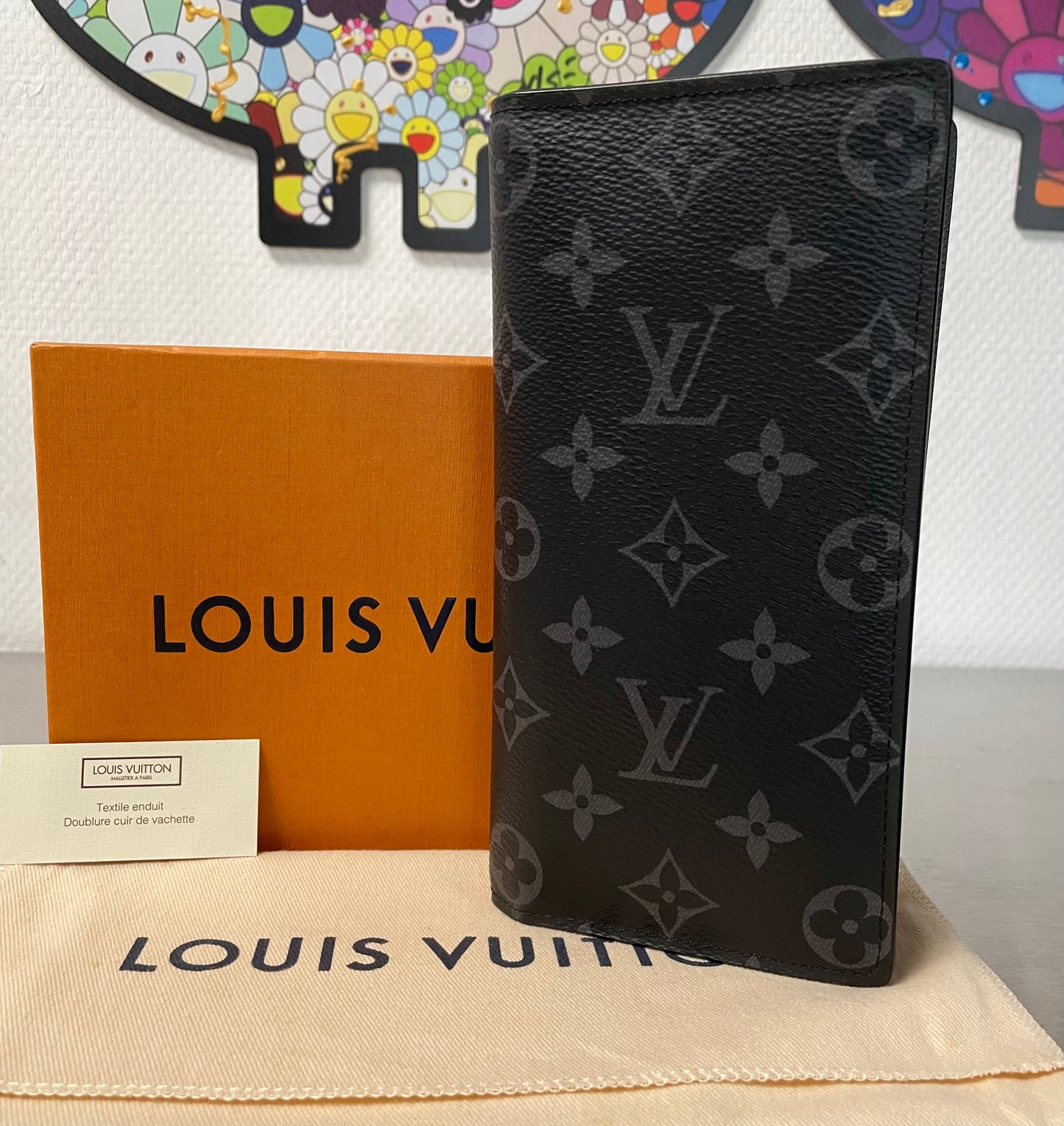 Louis Vuitton Brazza Monogram Eclipse