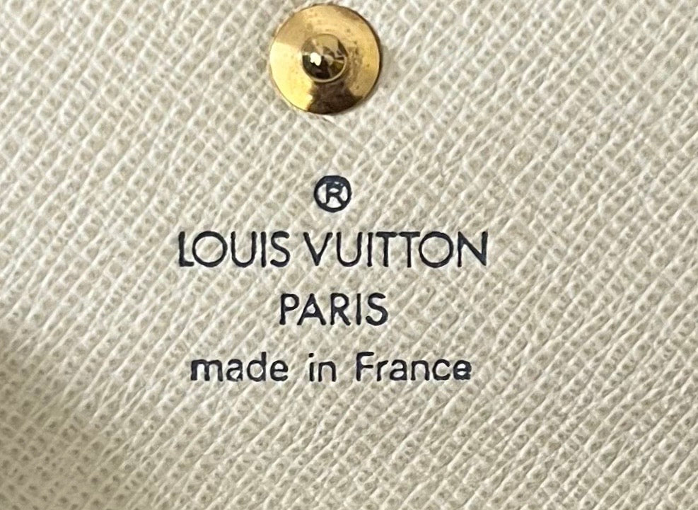 Louis Vuitton Schlüssel Etui Damier Azur