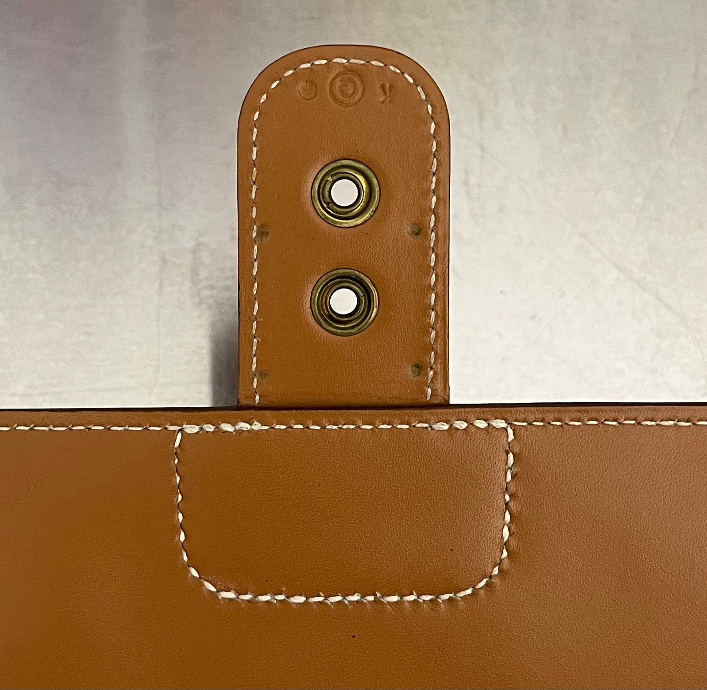 Hermès Jet Clutch Natural