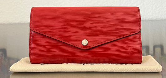 Louis Vuitton Sarah Geldbörse Epi