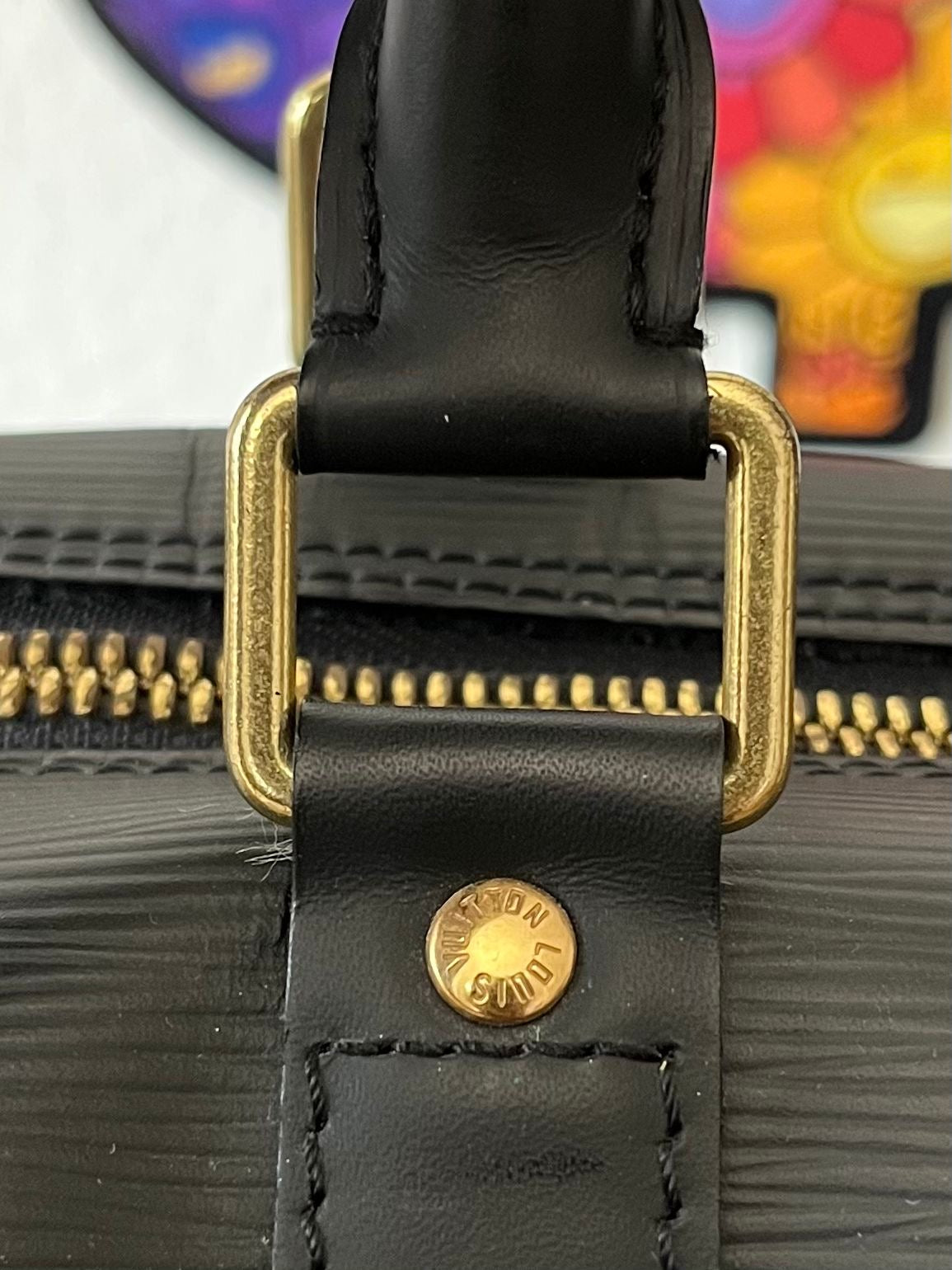 Louis Vuitton Keepall 45 Epi Leder
