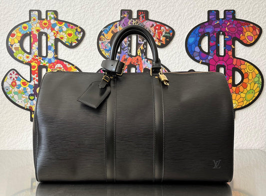 Louis Vuitton Keepall 45 Epi Leder